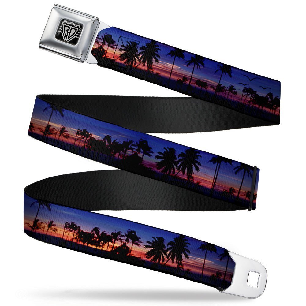 3361 Seatbelt Belt - California Sunset - 1.5" Wide - 24-38 Inches in Length